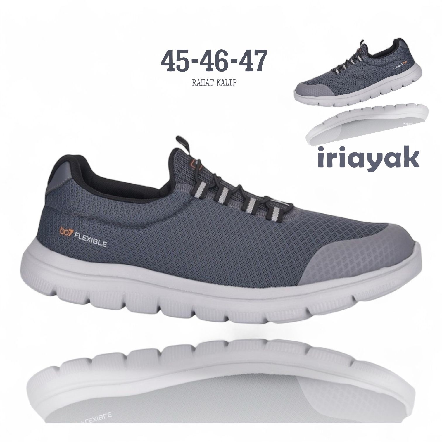 45-46-47-48 Numaralar da Erkek Spor Ayakkabı