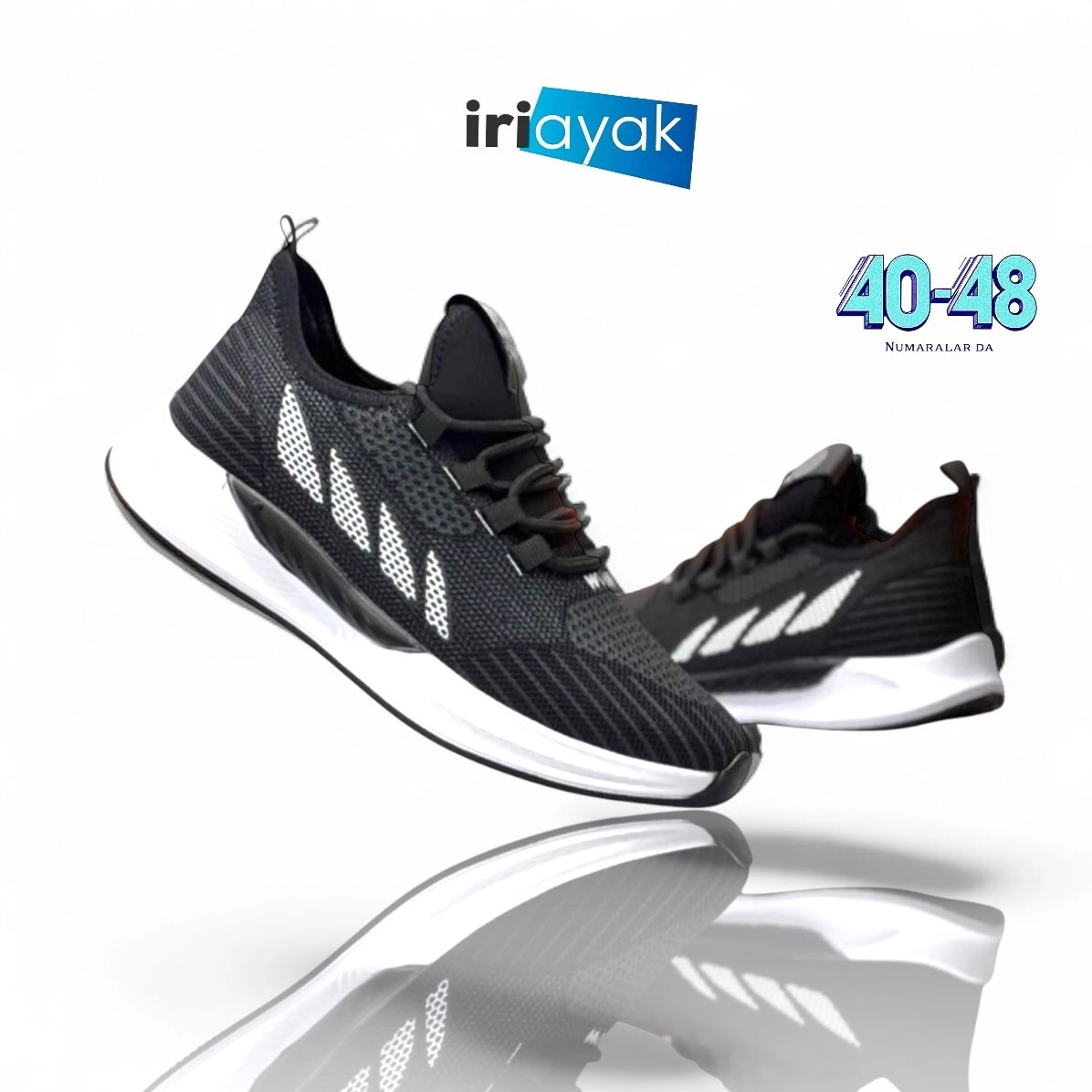 40-41-42-43-44-45-46-47-48 Numaralar da Erkek Spor Ayakkabı