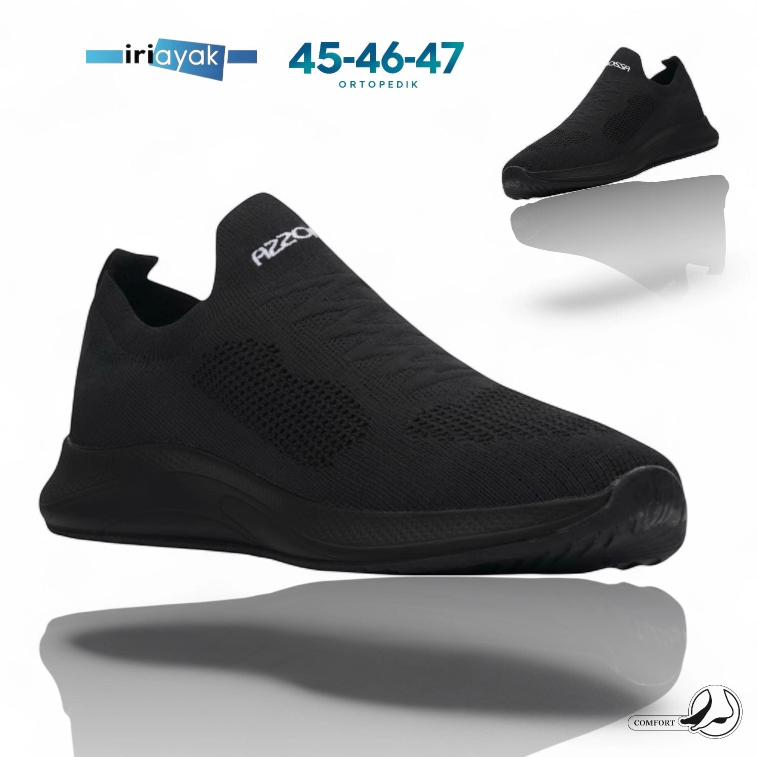 Büyük Numara 40-47 / Rahat Taban Casual Ayakkabı / Erkek - Günlük Kullanıma Uygun