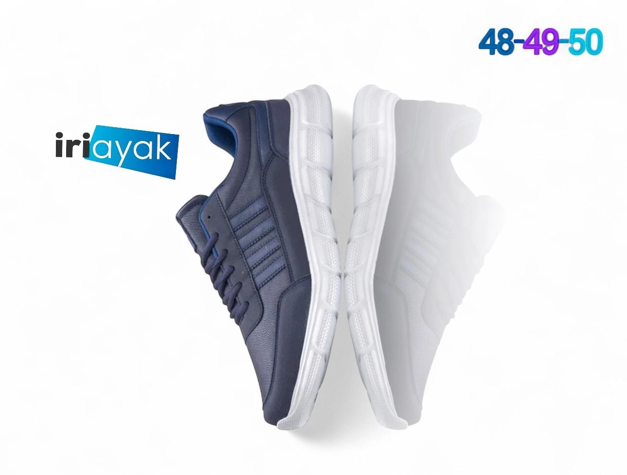 Büyük Numara Büyük Beden Rahat Kalıp Erkek Ayakkabı 48-49-50