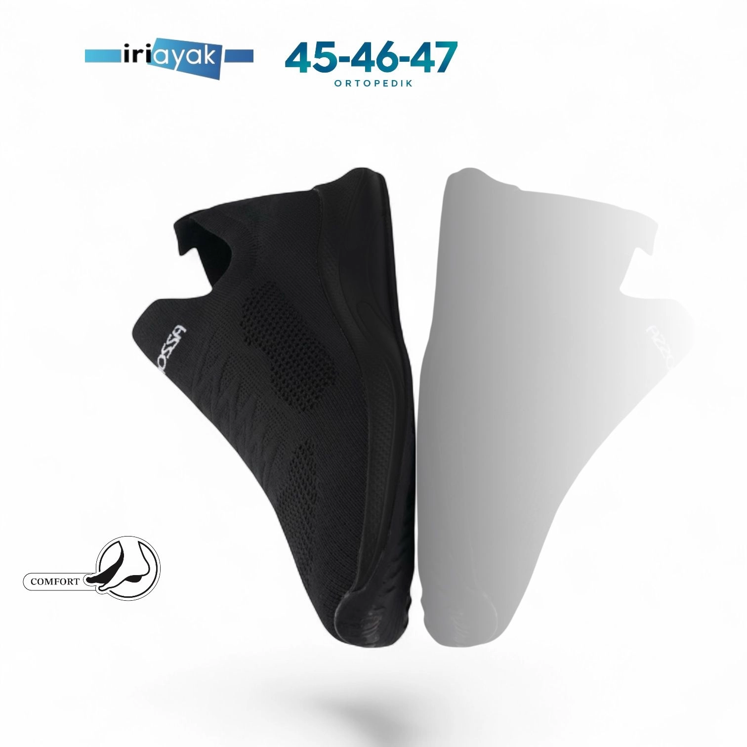 Büyük Numara 40-47 / Rahat Taban Casual Ayakkabı / Erkek - Günlük Kullanıma Uygun