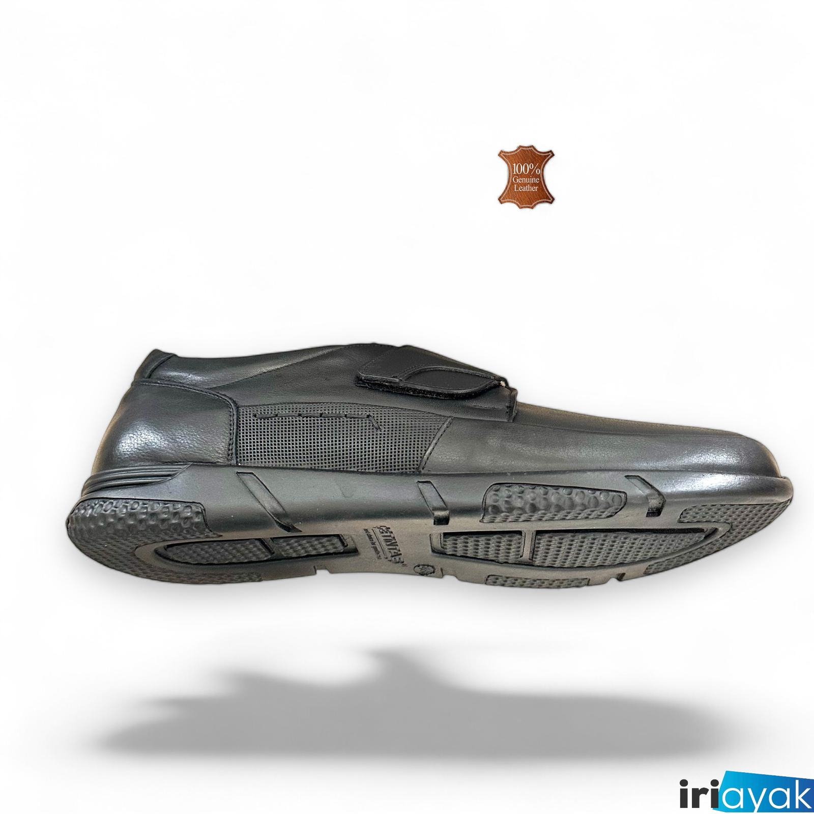 Büyük Numara Erkek Hakiki Deri Rahat Kalıp Ayakkabı