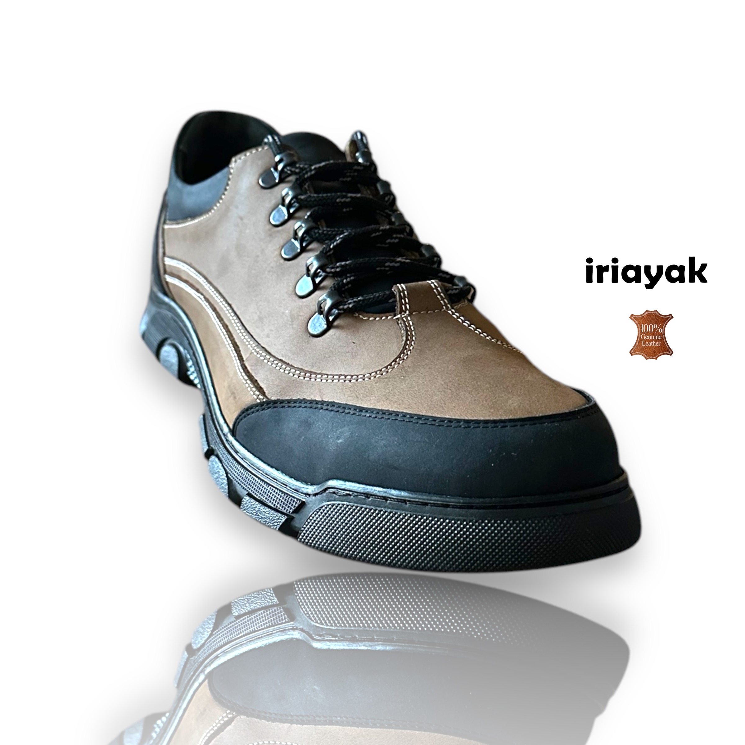 Büyük Numara Deri Bot Rahat Kalıp 45-46-47-48-49