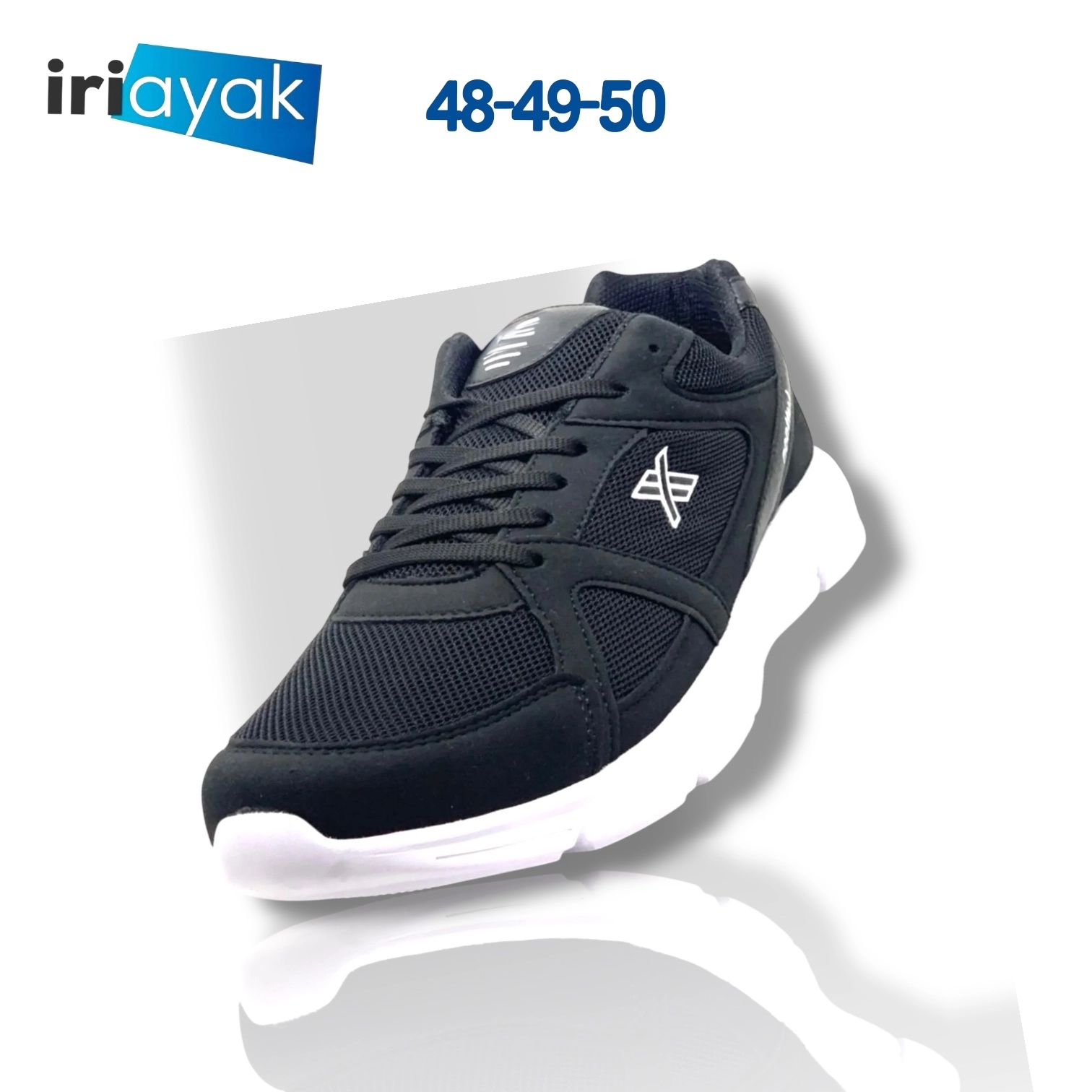 45-46-47-48 Numaralar da Büyük Numara Erkek Spor Ayakkabı