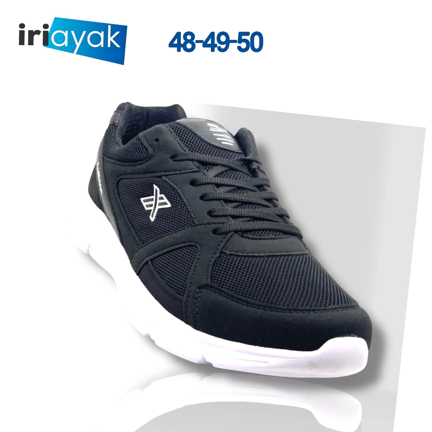45-46-47-48 Numaralar da Büyük Numara Erkek Spor Ayakkabı