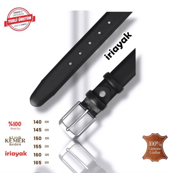 Büyük Beden %100 Hakiki Deri Erkek Kemer 