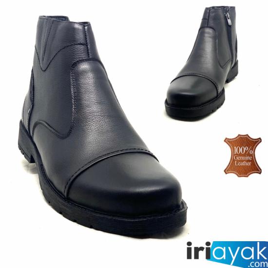 Erkek Büyük Numara Deri Bot 45-46-47