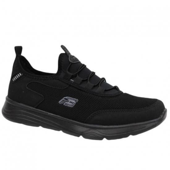  Büyük Numara Erkek Spor Ayakkabı Siyah 46-47-48 Numaralar da Günlük Spor Sneaker Yürüyüş Antreman Ayakkabı BGE101