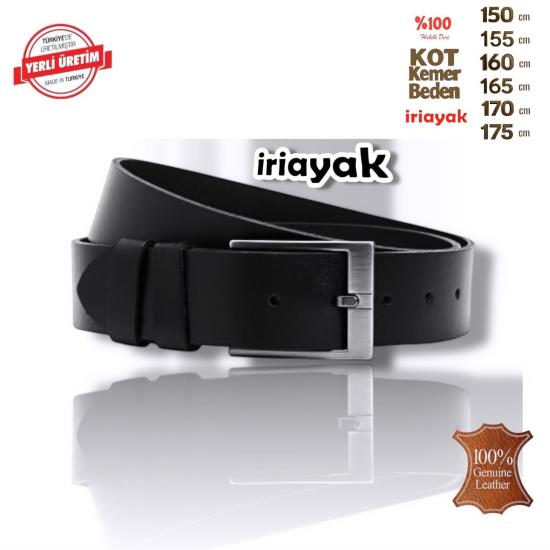 Büyük Beden %100 Hakiki Deri Erkek Kemer 