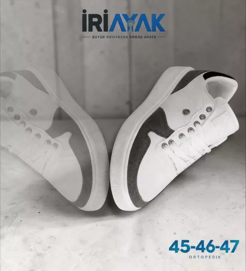  45-46-47 Numaralar da Erkek Spor Ayakkabı