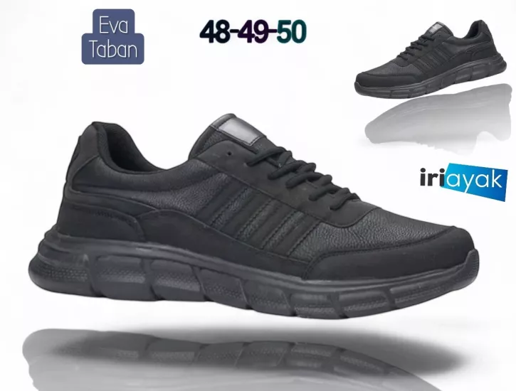 Büyük Numara Büyük Beden Rahat Kalıp Erkek Ayakkabı 48-49-50