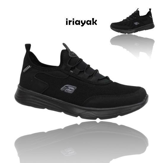  Büyük Numara Erkek Spor Ayakkabı Siyah 46-47-48 Numaralar da Günlük Spor Sneaker Yürüyüş Antreman Ayakkabı BGE101