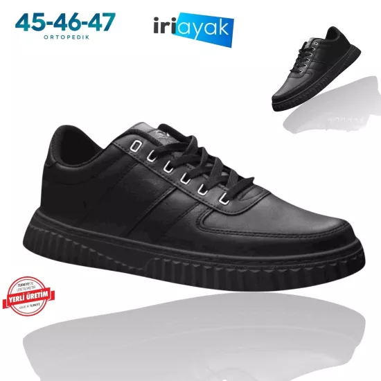Büyük Numara  40-47 / Rahat Taban Casual Ayakkabı / Erkek - Günlük Kullanıma Uygun
