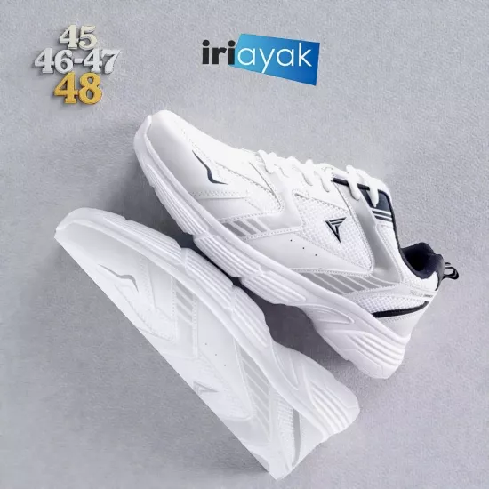 45-46-47-48 Numaralar da Rahat Kalıp Erkek Spor Ayakkabı