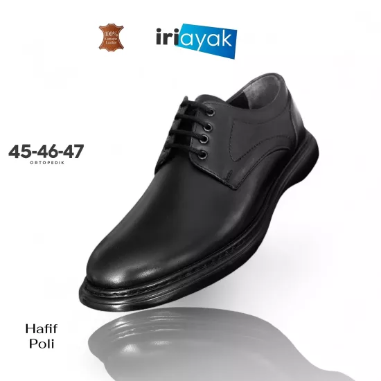 ’’Büyük Numara Hakiki Deri 45-47 / Rahat Taban Casual Ayakkabı / Erkek - Günlük Kullanıma Uygun’