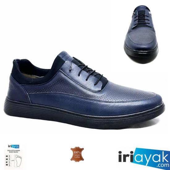 Büyük Numara Duble Deri Spor Model 45-46-47