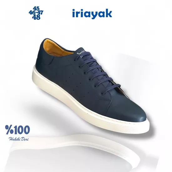 Büyük Numara Duble Hakiki Deri 45-46-47-48 