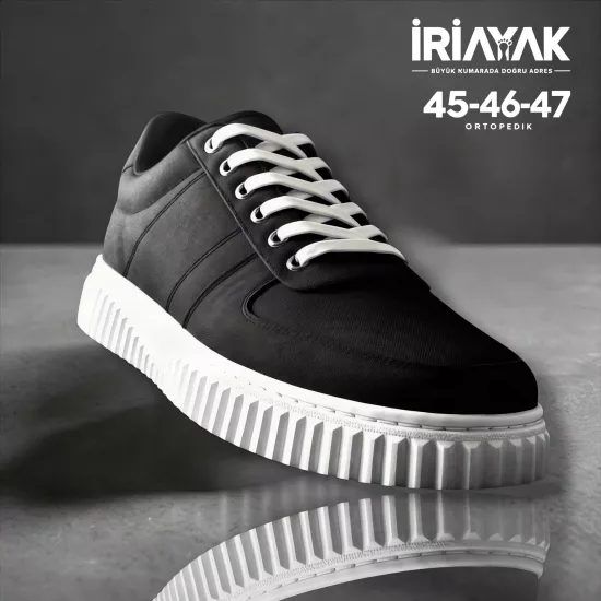Büyük Numara 45-47 / Rahat Taban Casual Ayakkabı / Erkek - Günlük Kullanıma Uygun