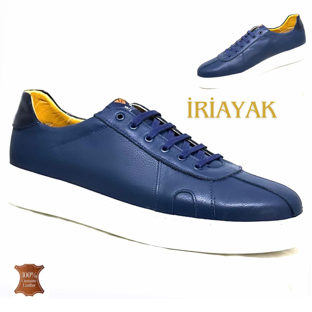 Büyük Numara Duble Hakiki Deri 49-50