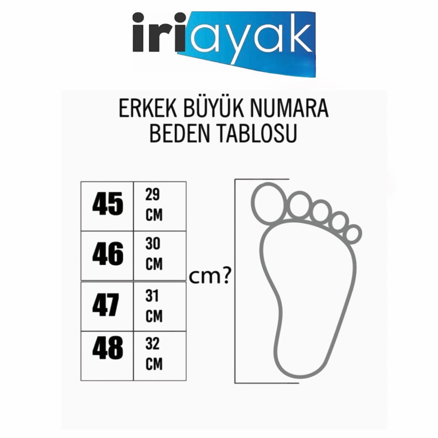 45-46-47 Numaralar da Büyük Numara Erkek Spor Ayakkabı