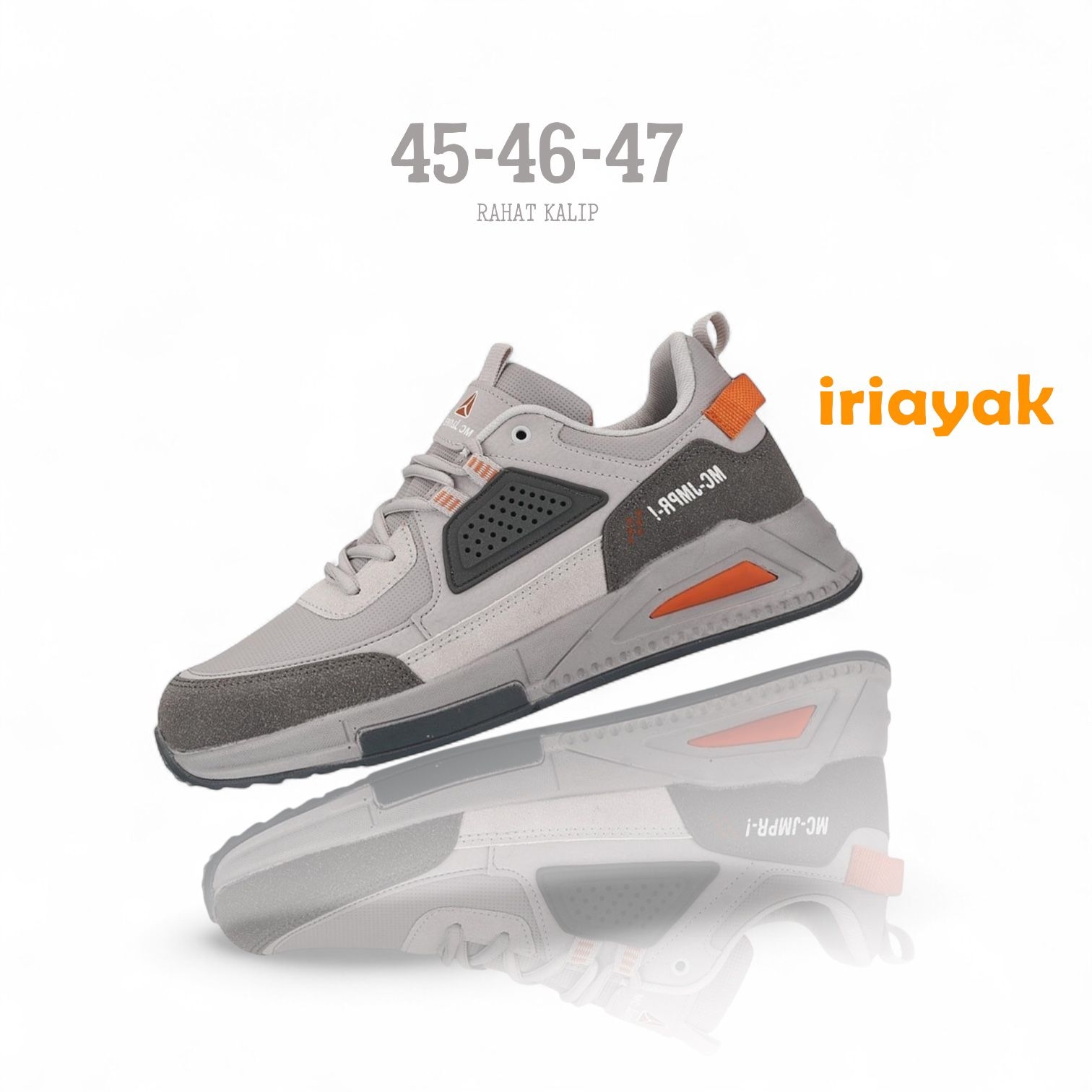 45-46-47 Numaralar da Büyük Numara Erkek Spor Ayakkabı