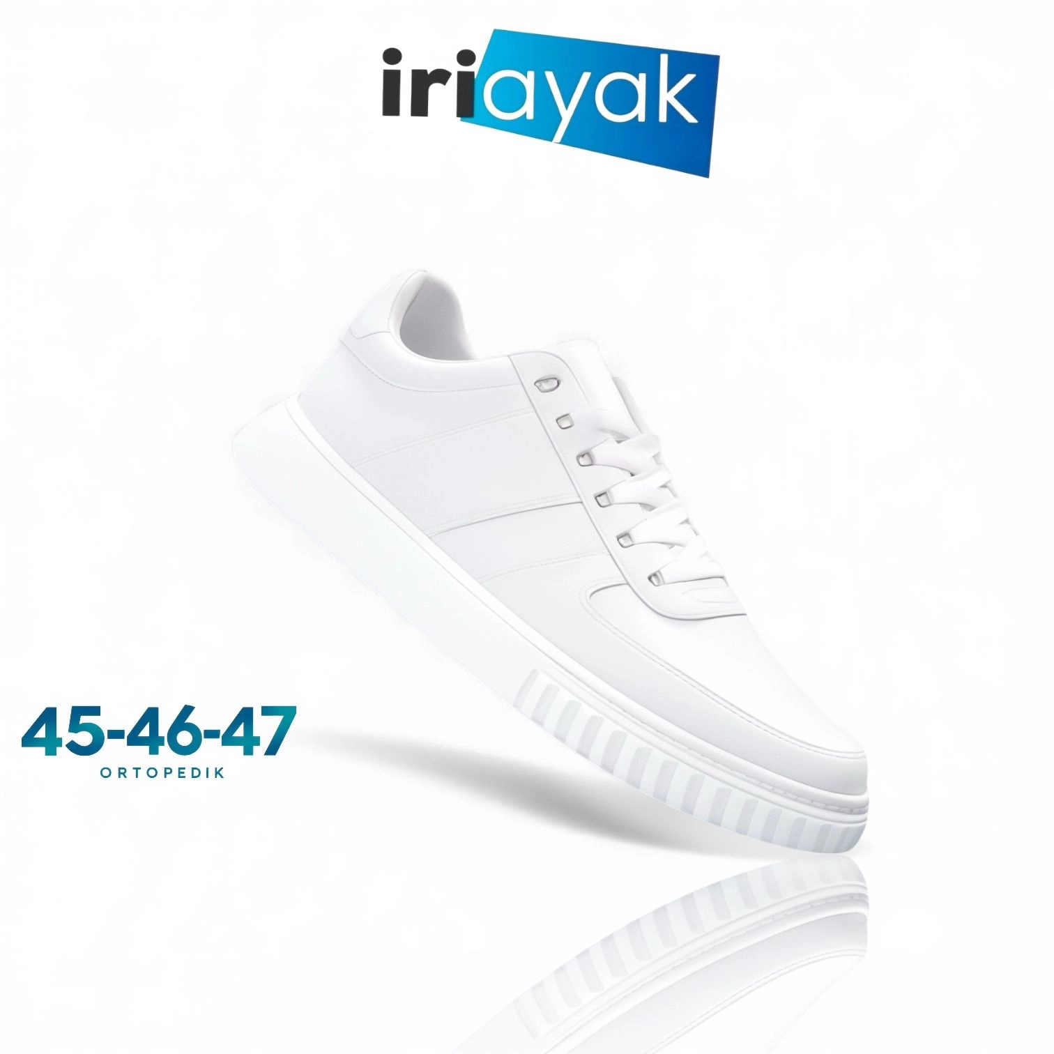  Büyük Numara  45-47 / Rahat Taban Casual Ayakkabı / Erkek - Günlük Kullanıma Uygun