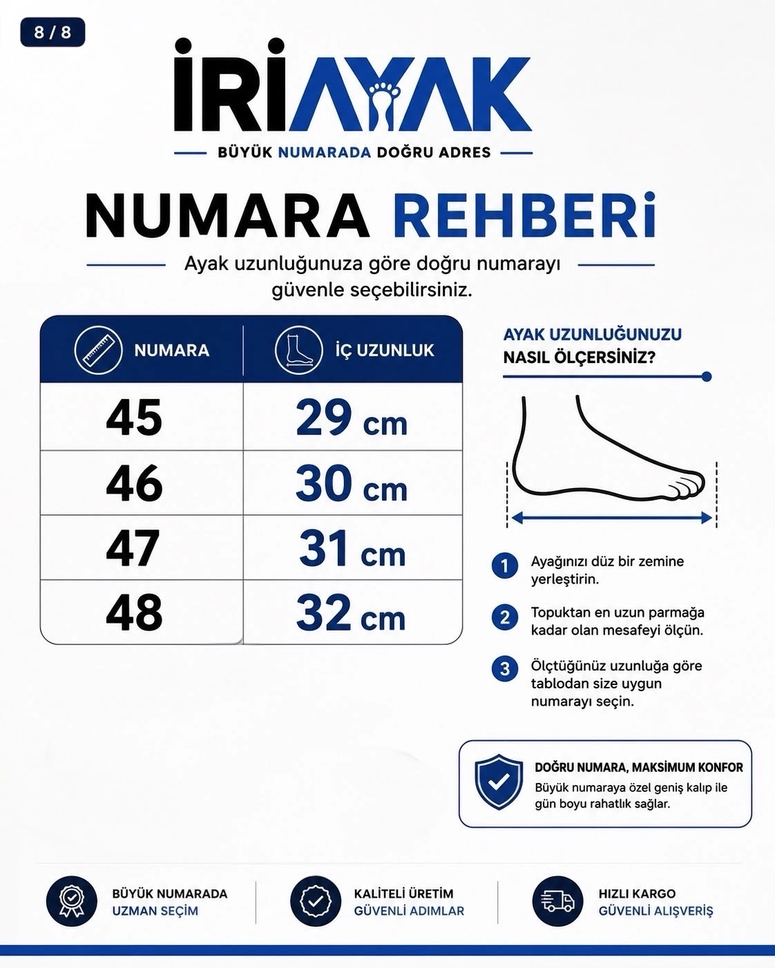 45-46-47 Numaralar da Erkek Günlük-Spor Ayakkabı