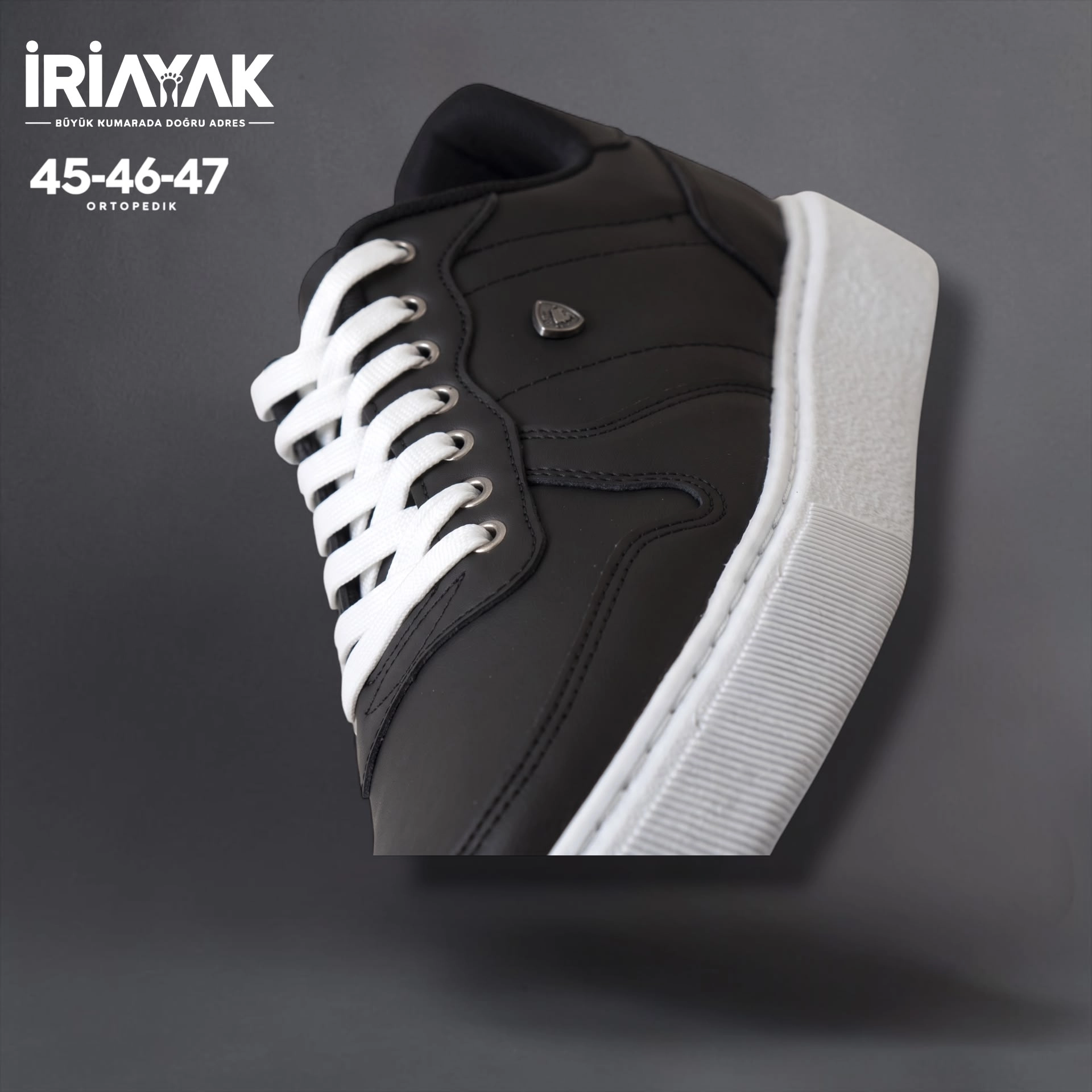 Büyük Numara 45-47 / Rahat Taban Casual Ayakkabı / Erkek - Günlük Kullanıma Uygun