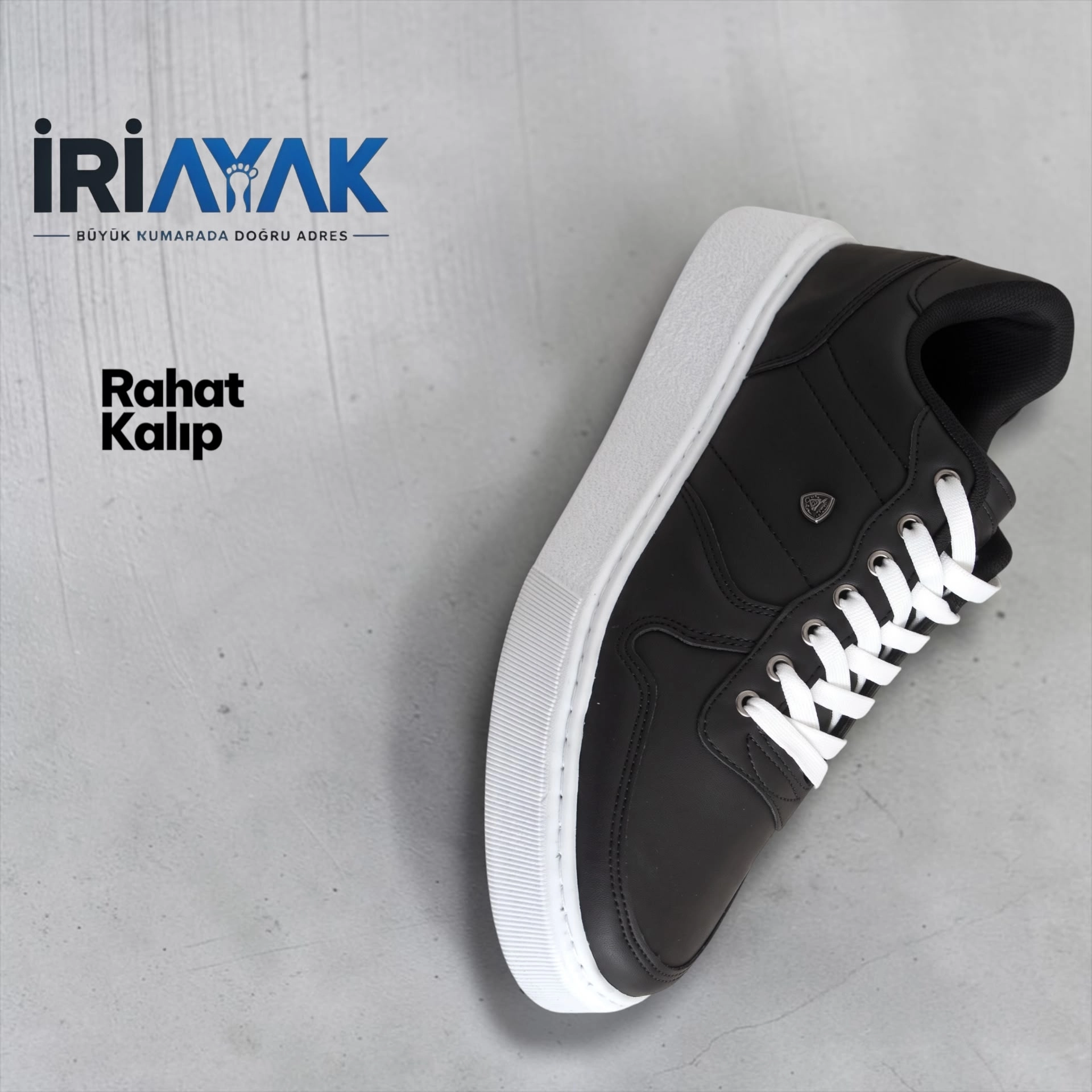 Büyük Numara 45-47 / Rahat Taban Casual Ayakkabı / Erkek - Günlük Kullanıma Uygun