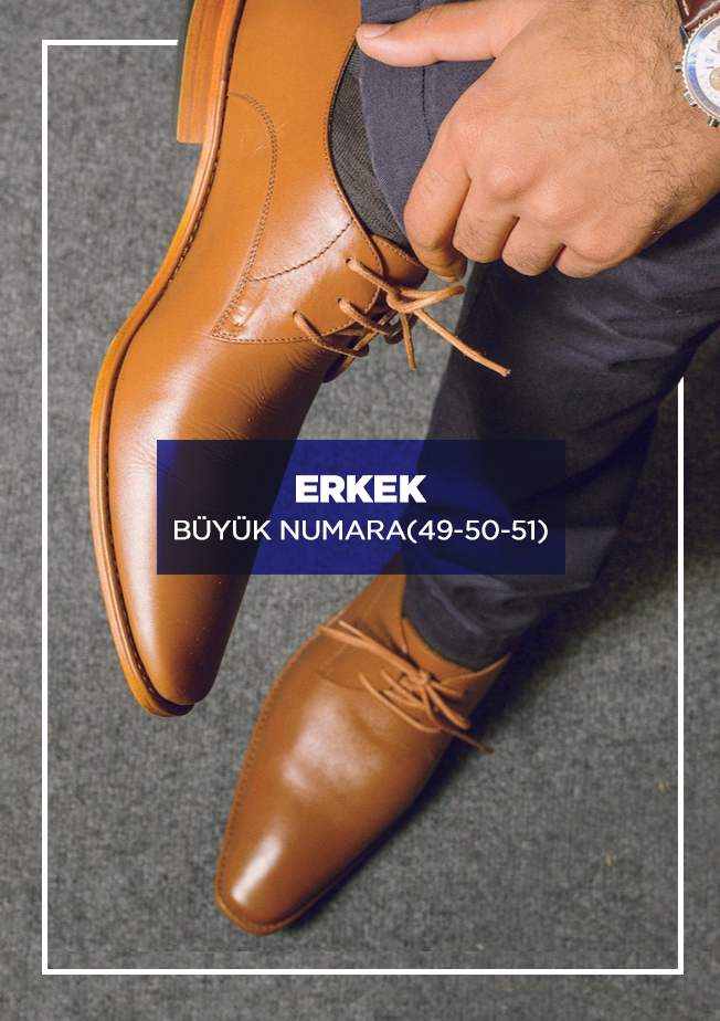 Erkek Büyük Numara Ayakkabı (49-50-51)