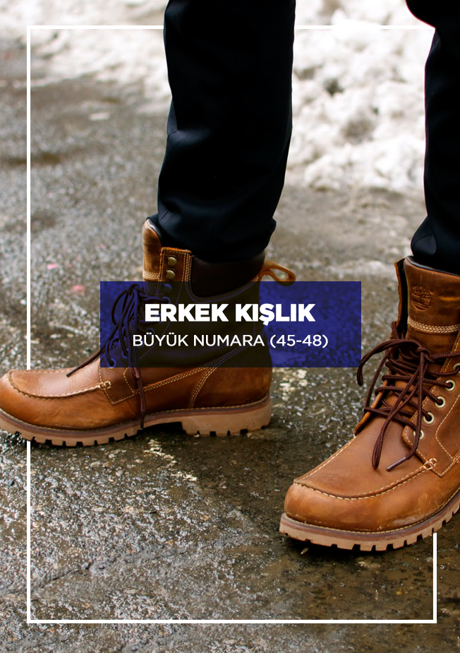 Erkek Büyük Numara Kışlık  (45-46-47-48)