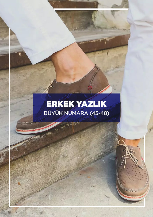 Erkek Büyük Numara Casual Ayakkabı (45-46-47-48)